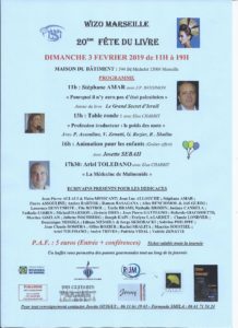20ème Fête du livre de la WIZO Marseille @ Maison du Bâtiment