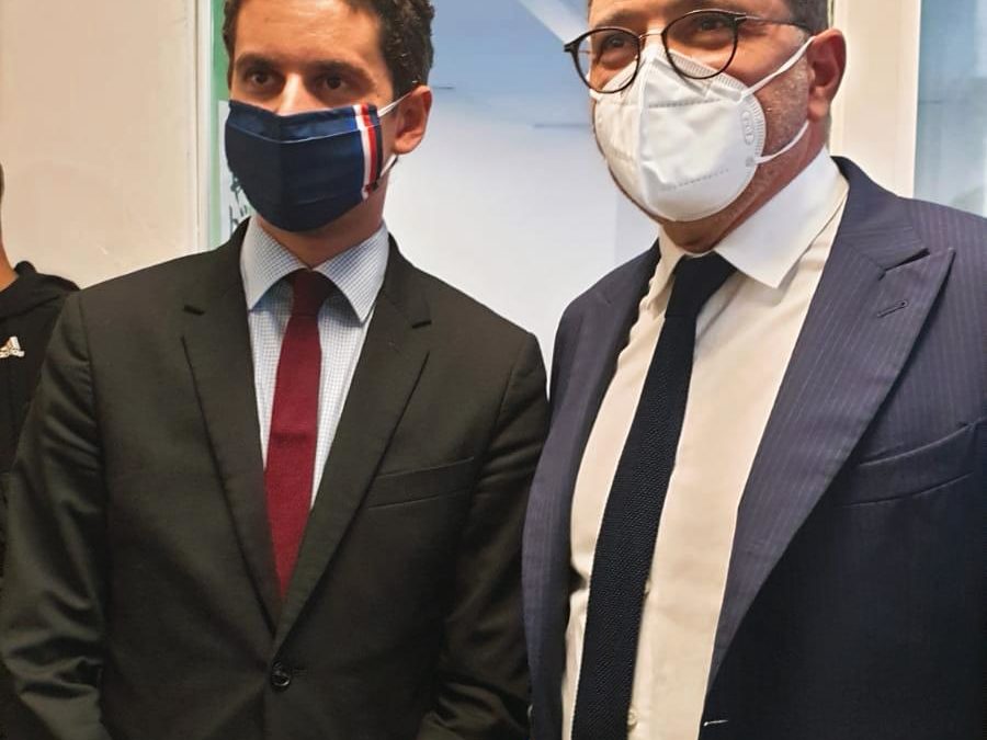 Rencontre avec le Porte-parole du Gouvernement , Monsieur Gabriel Attal