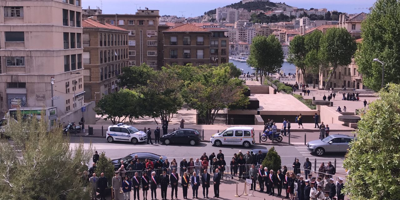 Marseille se recueille pour la Journée Nationale du souvenir des Victimes et des Héros de la Déportation