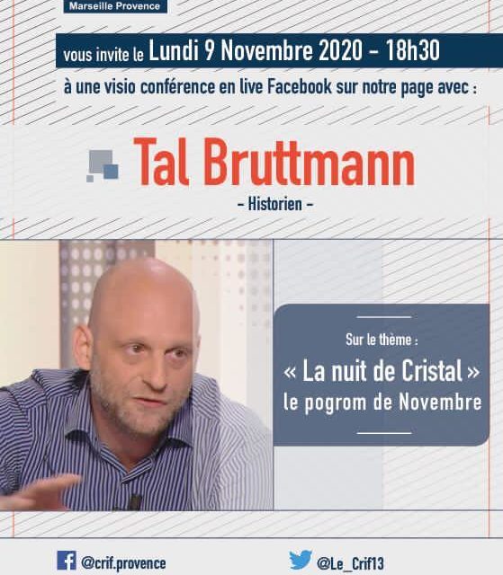 Conférence de Tal Bruttmann sur la Nuit de cristal