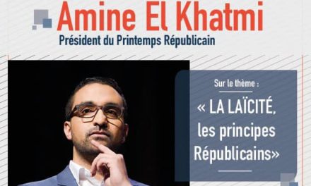 Rencontre avec Amine El Khatmi sur le thème “La Laïcité, les principes Républicain”