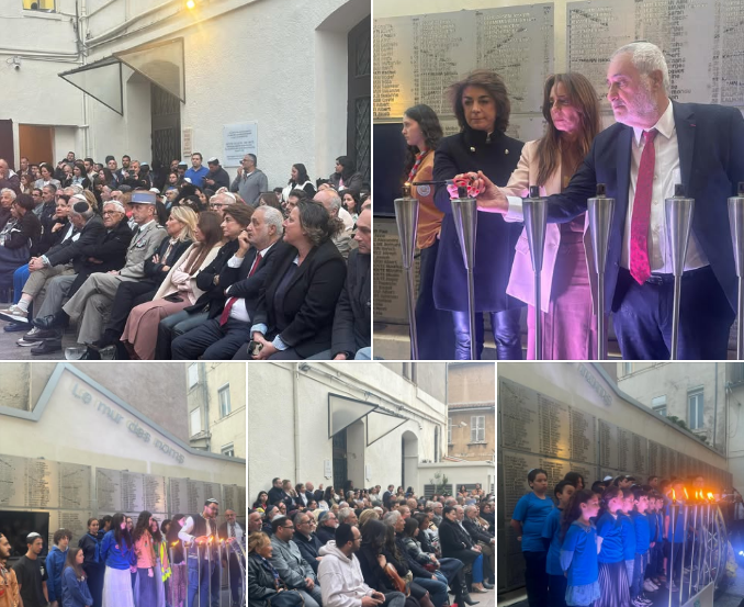 Retour sur la cérémonie de Yom Hashoah