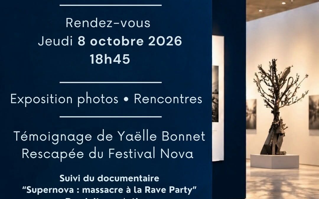 7 OCTOBRE 2023 – 7 OCTOBRE 2026 : TROIS ANS DÉJÀ. TROIS ANS, MAIS PAS UN JOUR D’OUBLI.